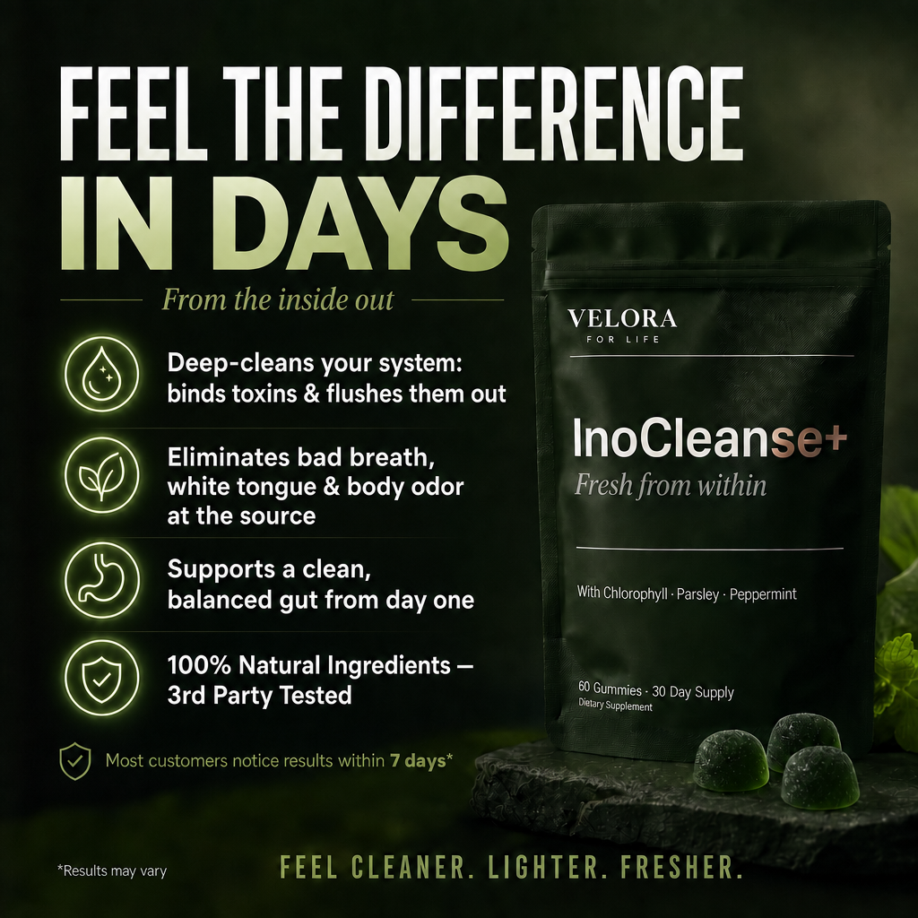 InoCleanse+ | Gut Health, Detox & Body Odor — From the Inside
